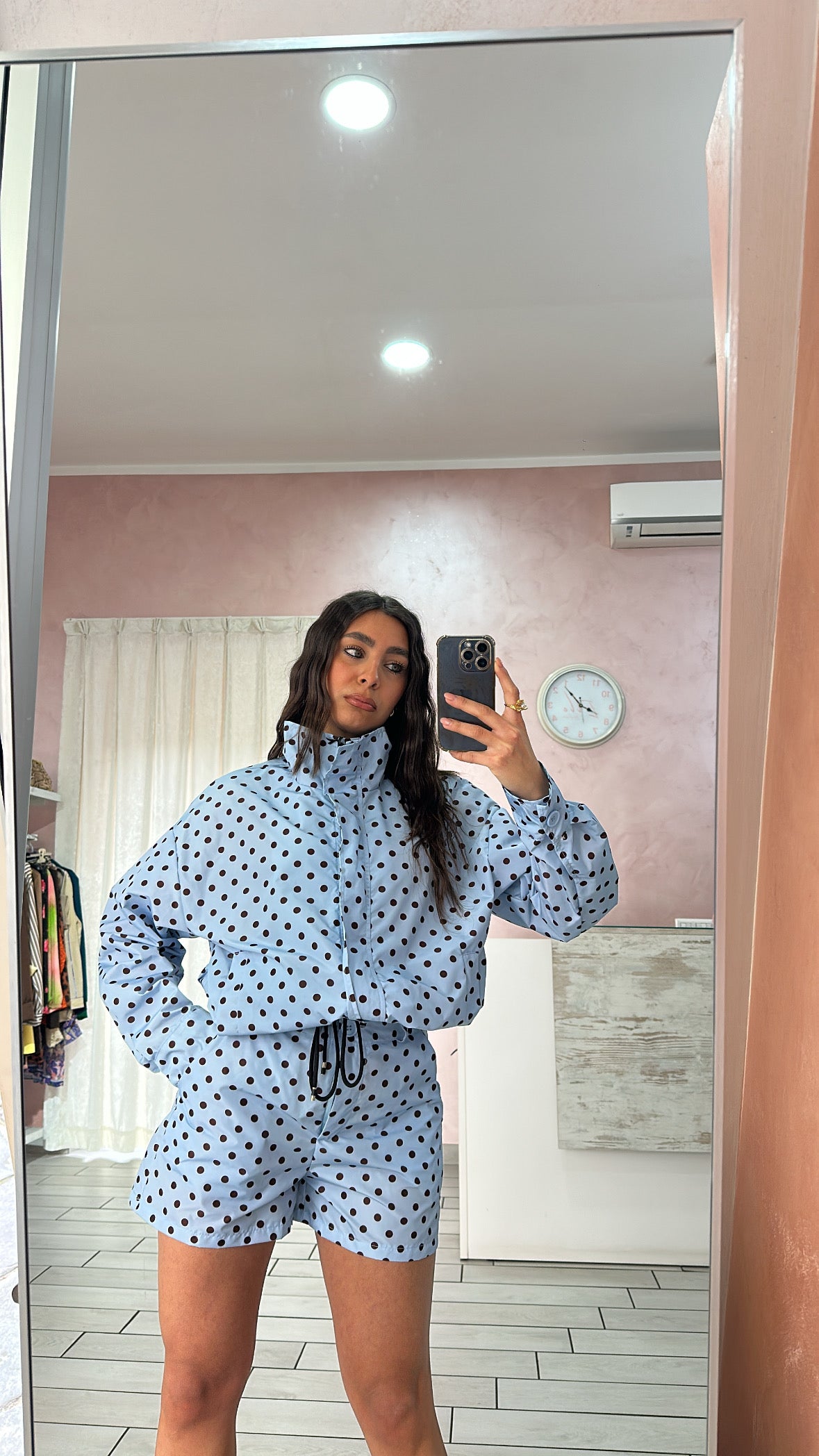Coordinato easter pois
