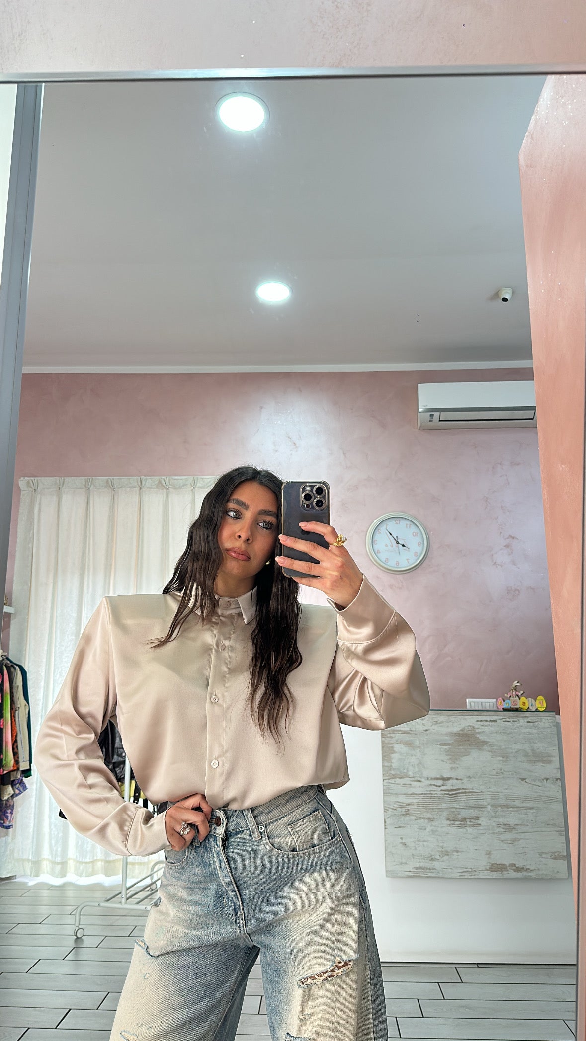 Camicia spalline the attico