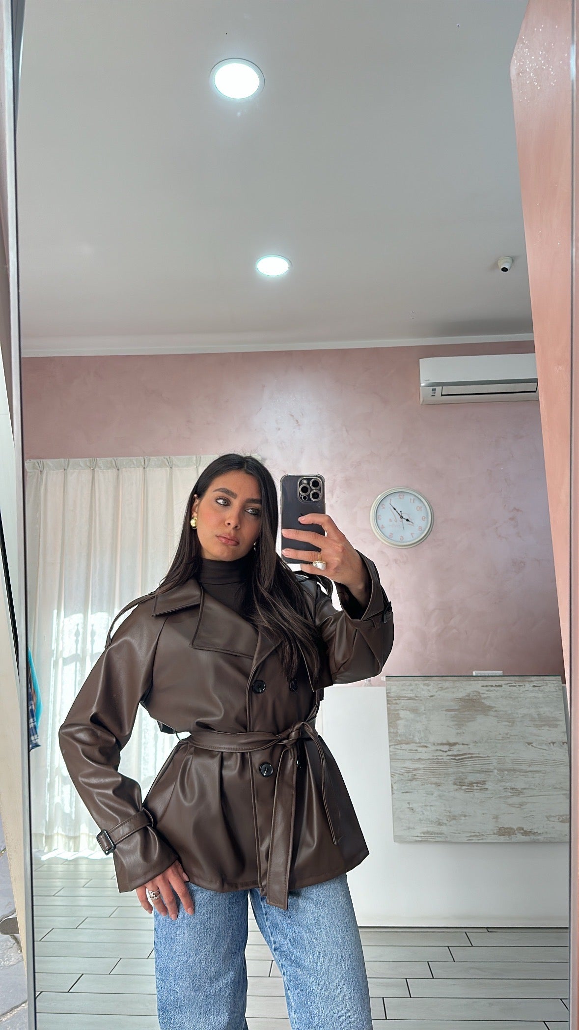 Trench ecopelle low cost