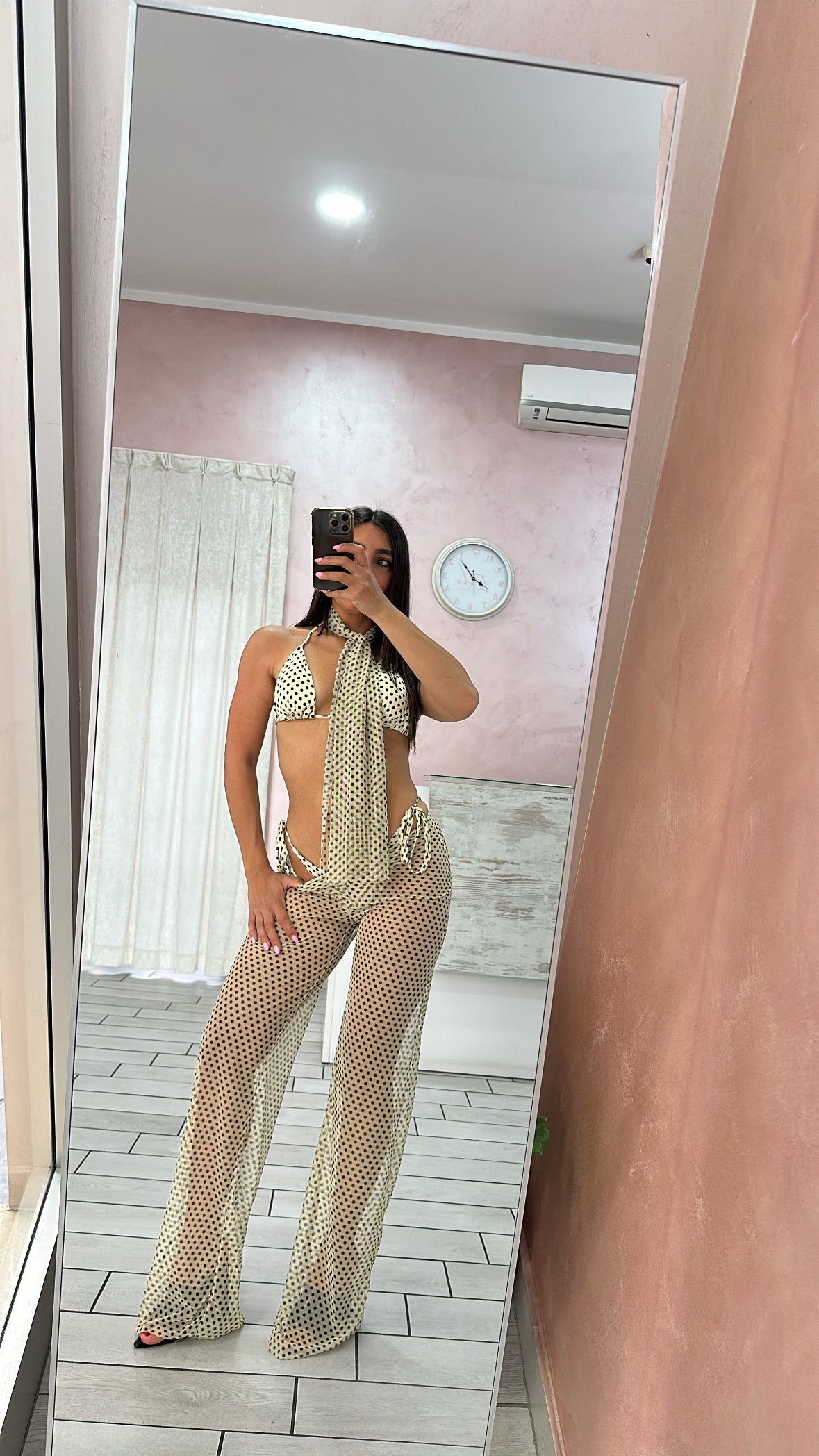 Set bikini pois