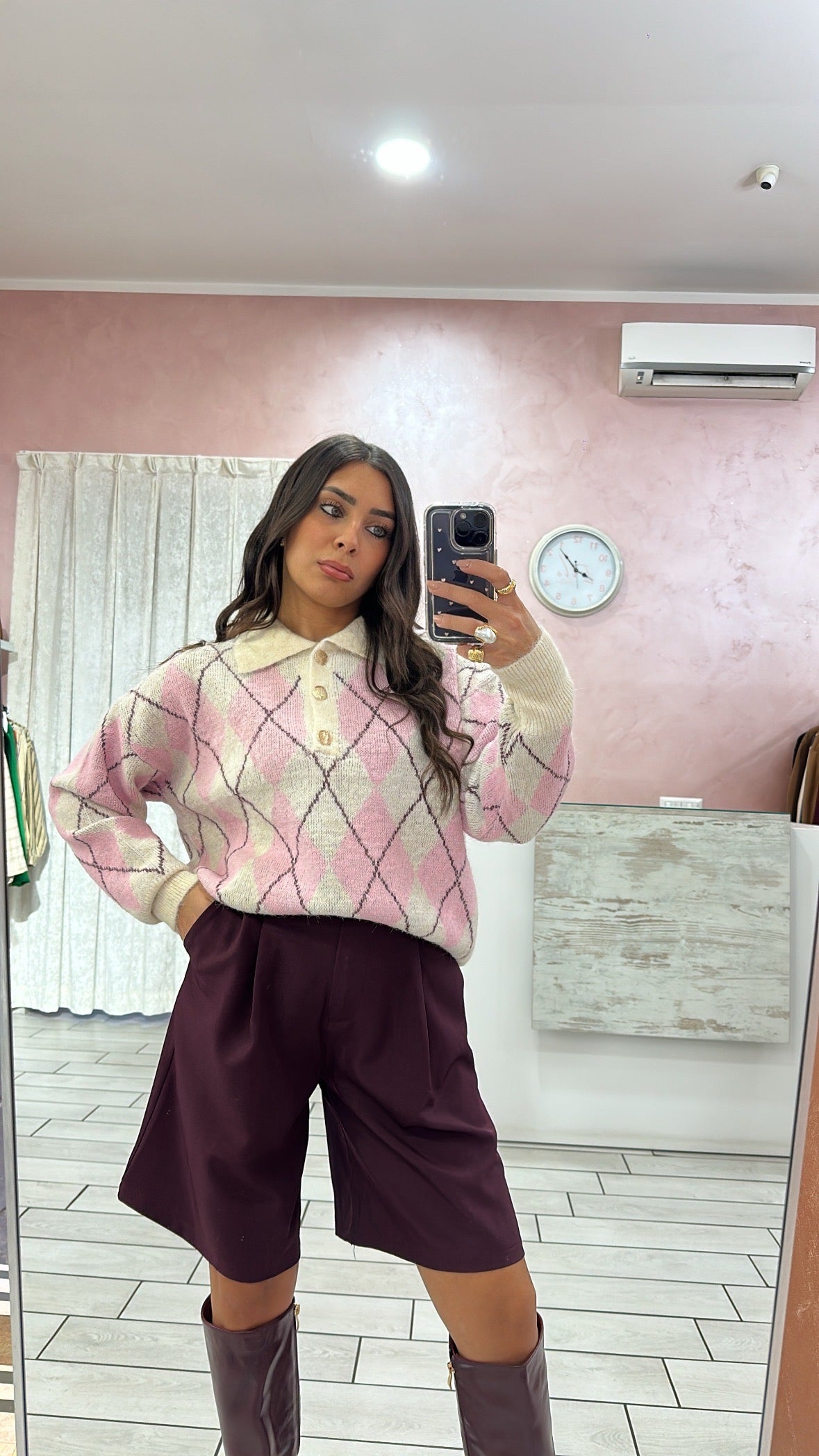 Pull rombi apéritif