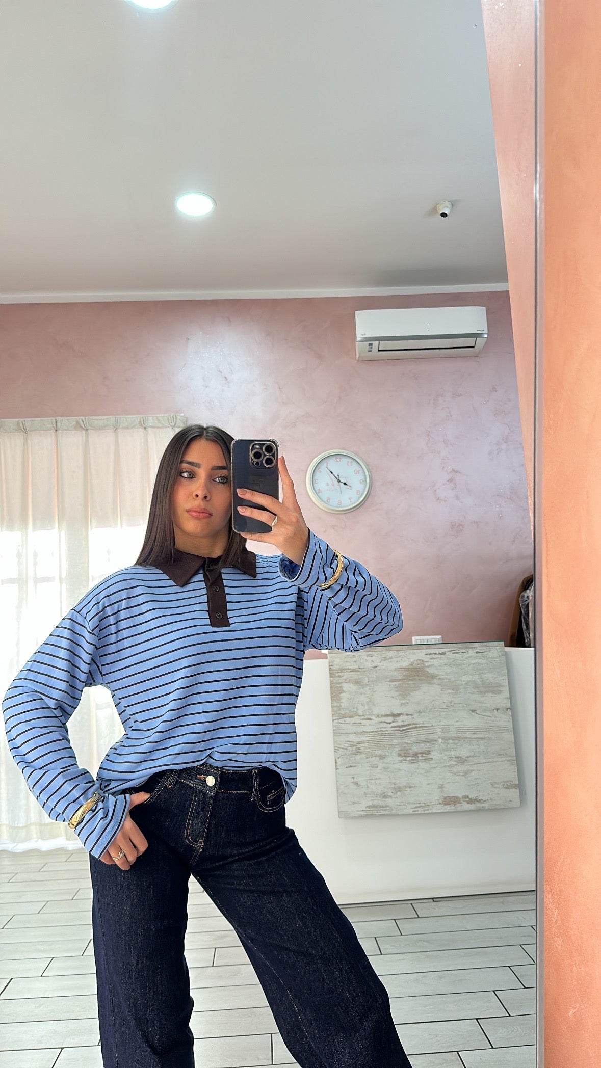 MAGLIA POLO RIGHE