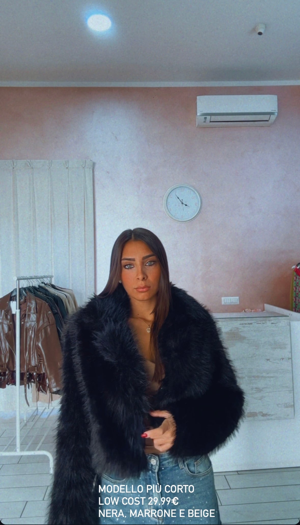 PELLICCIA CROP LOW COST Elle Boutique