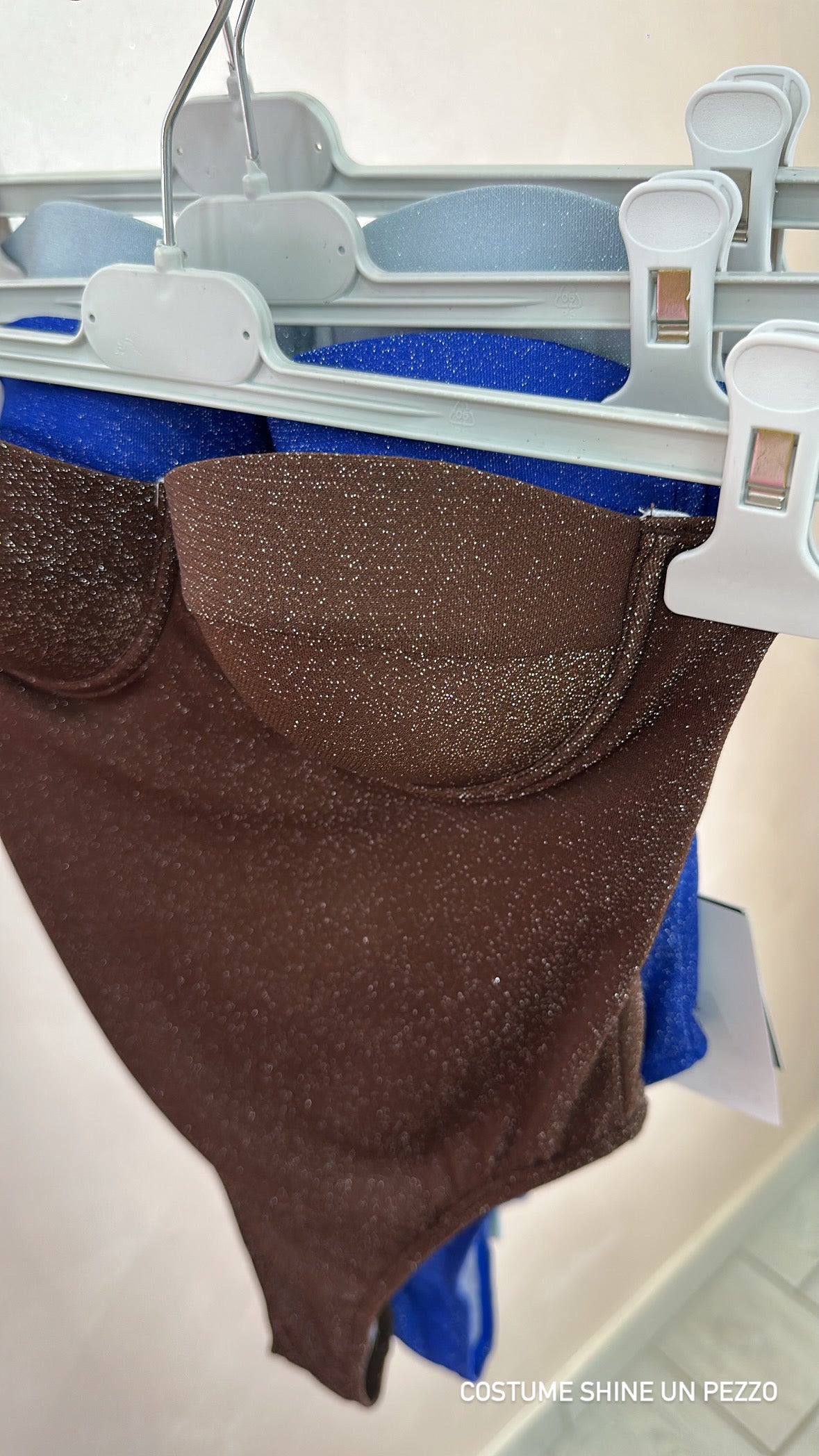 Costume intero glitter