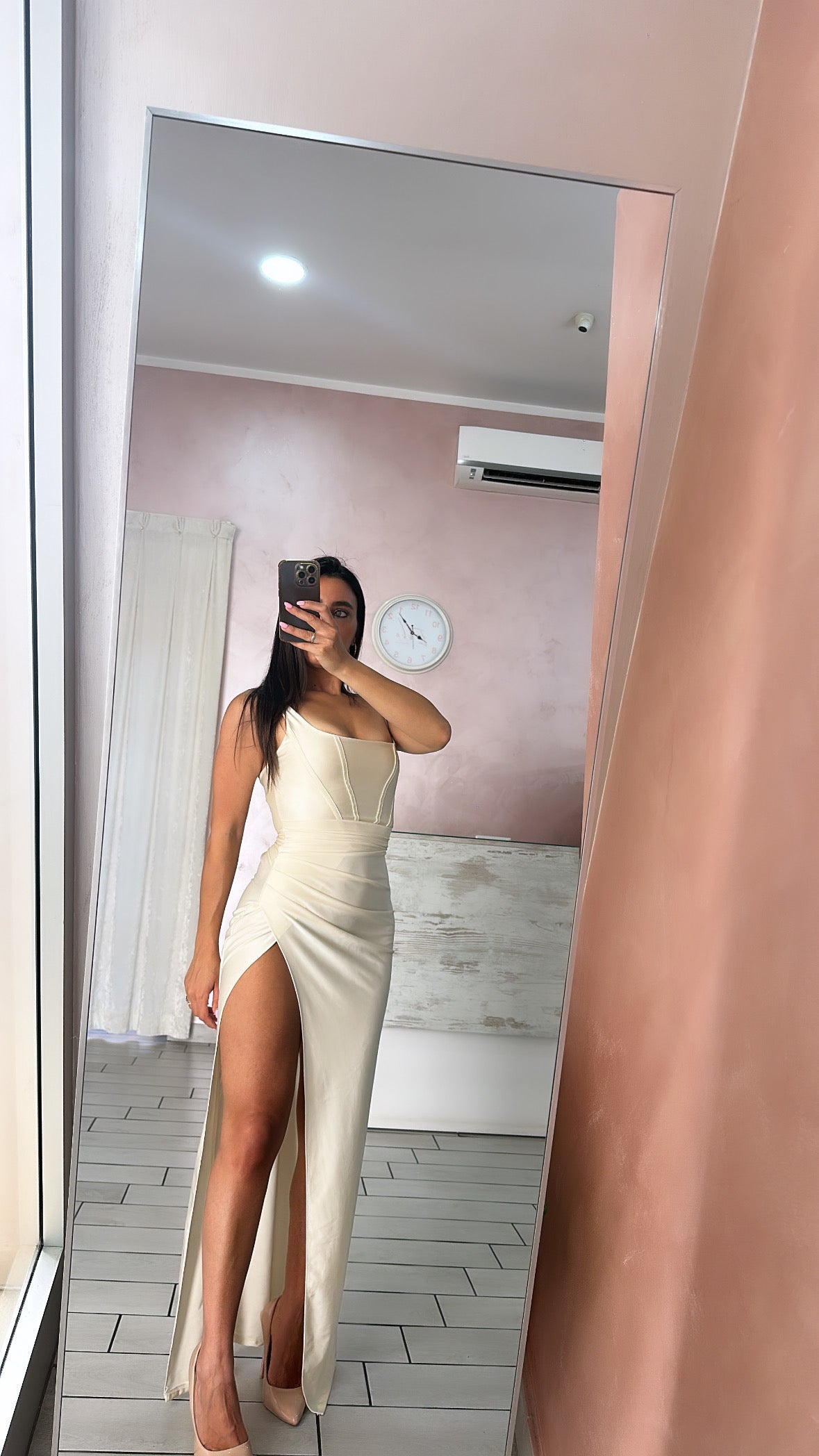 Dress long bustino