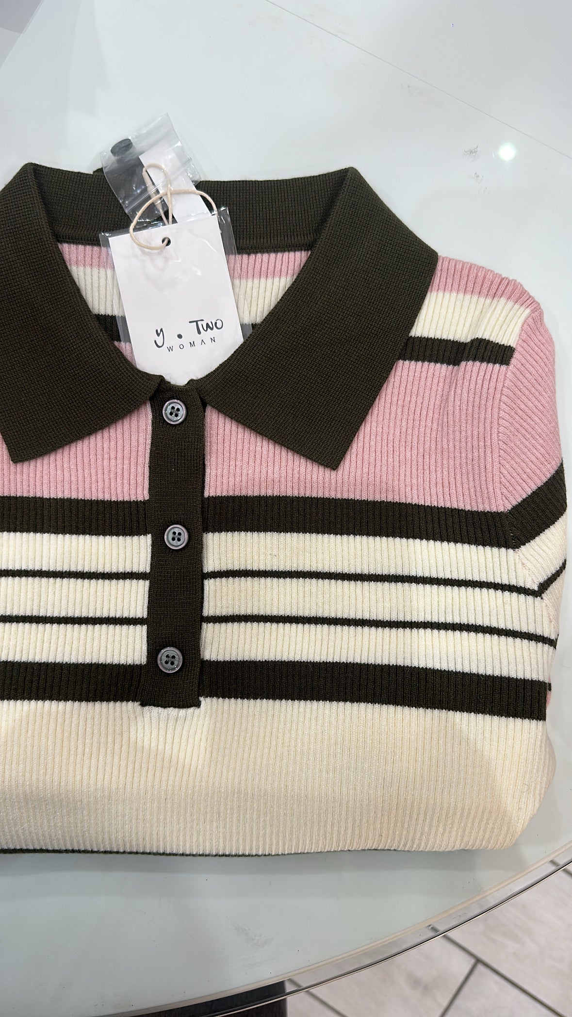 Polo costine righe