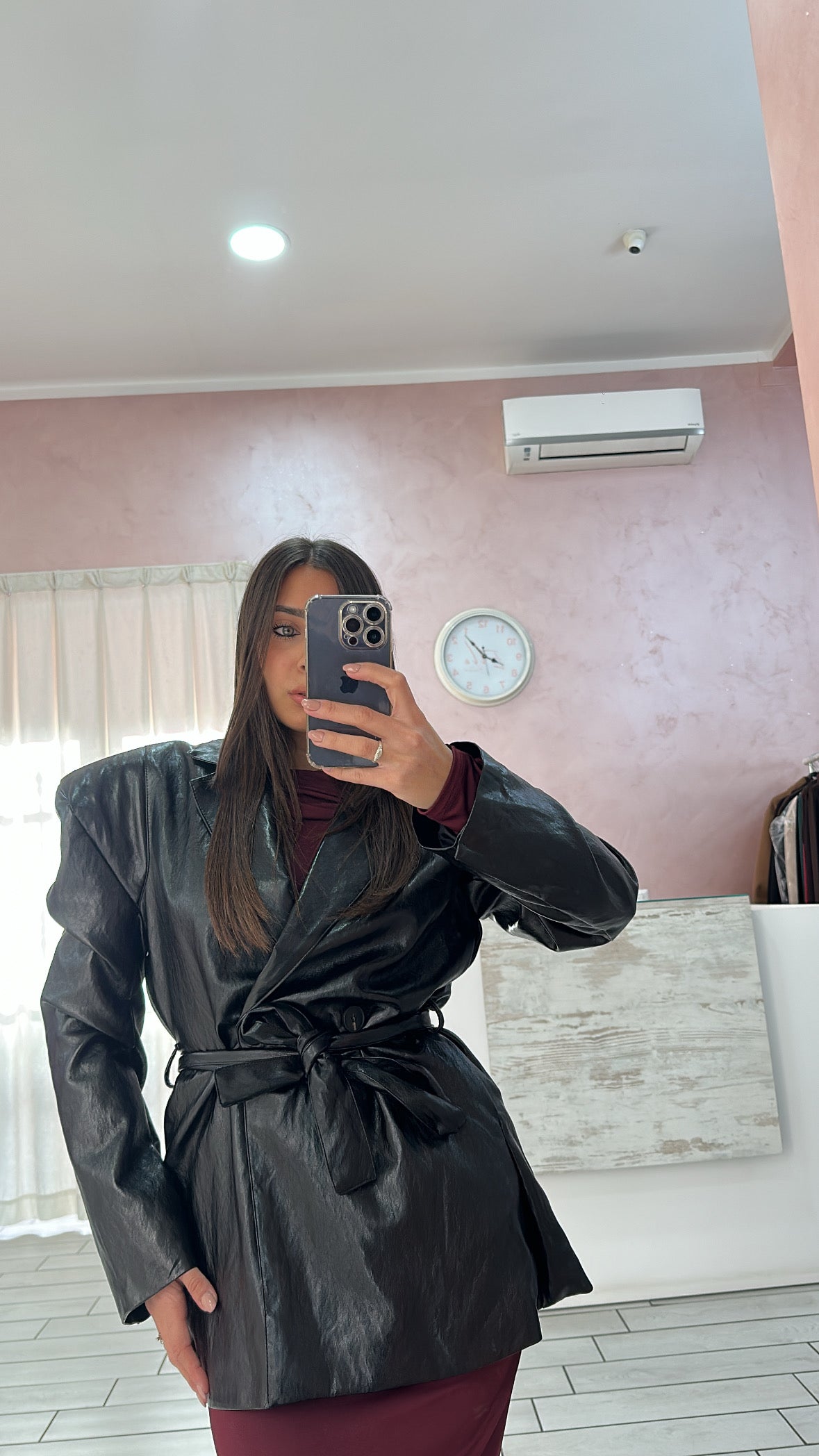 GIACCA LONG SPALLINE JUSTWEST