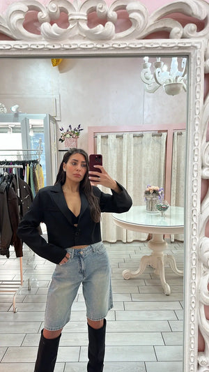 BLAZER CROP Elle Boutique