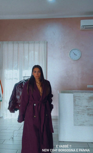 COAT LONG CINTURA Elle Boutique