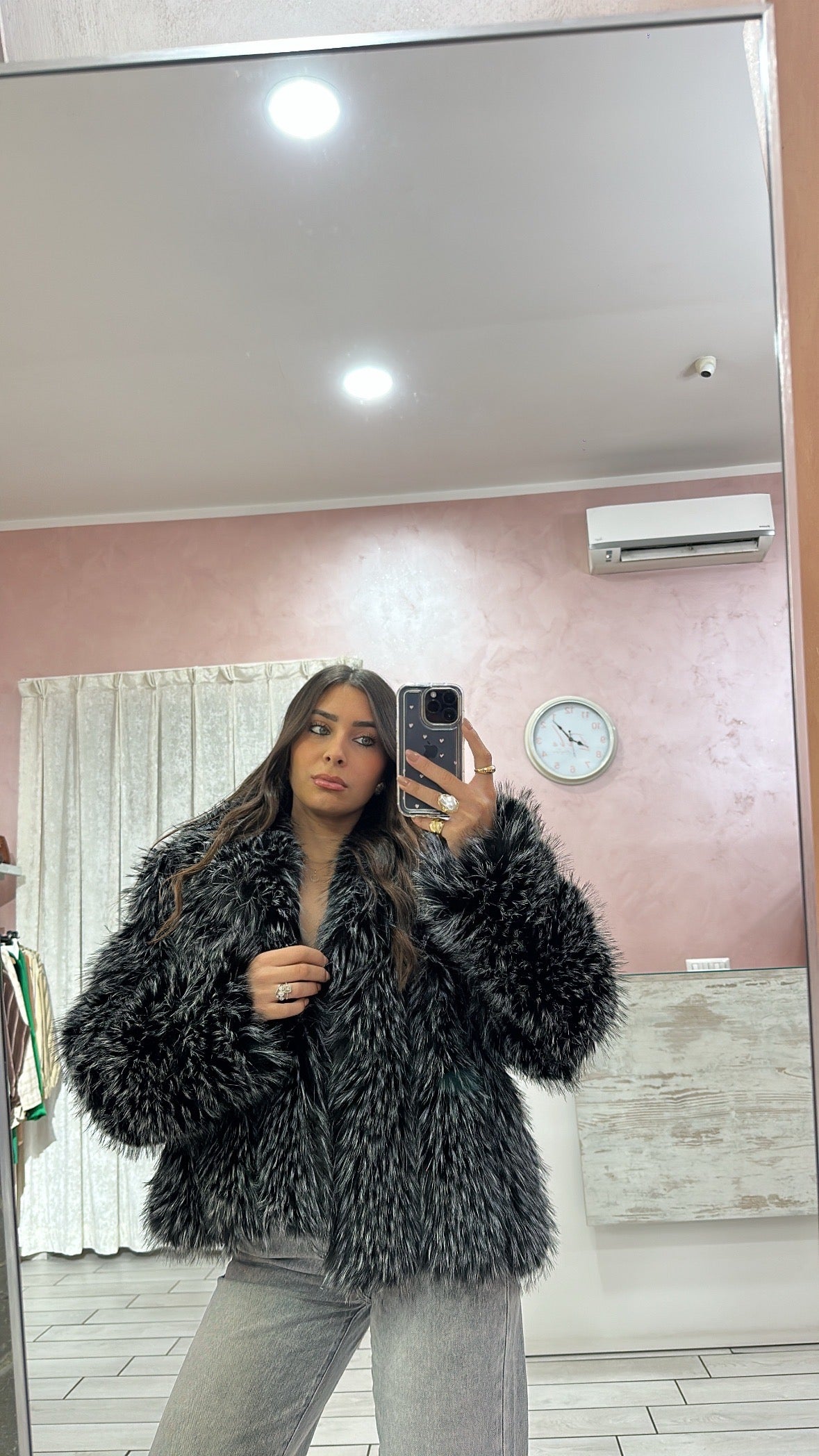 ECOPELLICCIA SFUMATURE BLACK