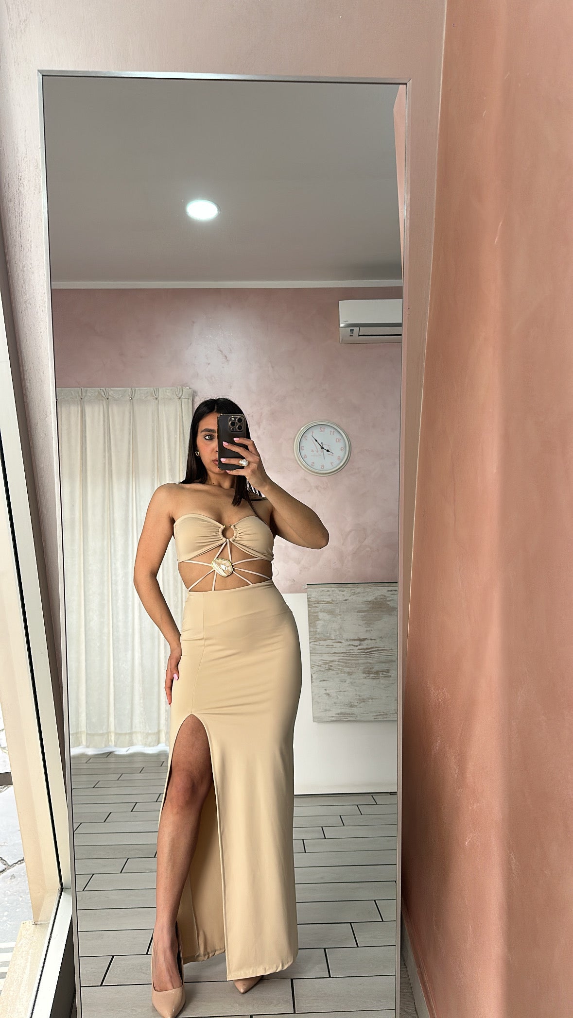 Dress fascia medaglione