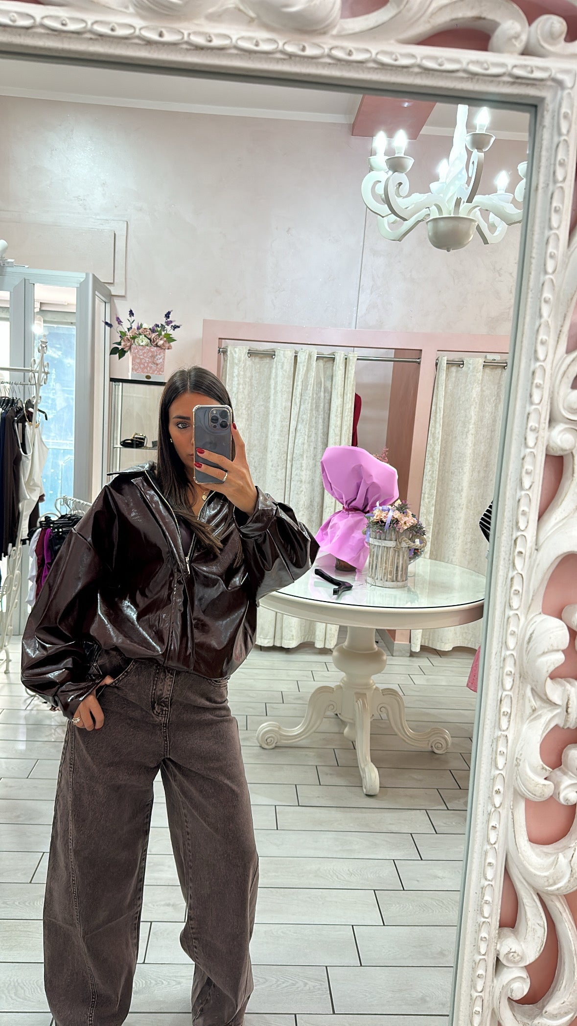 GIUBBOTTO VINILE Elle Boutique