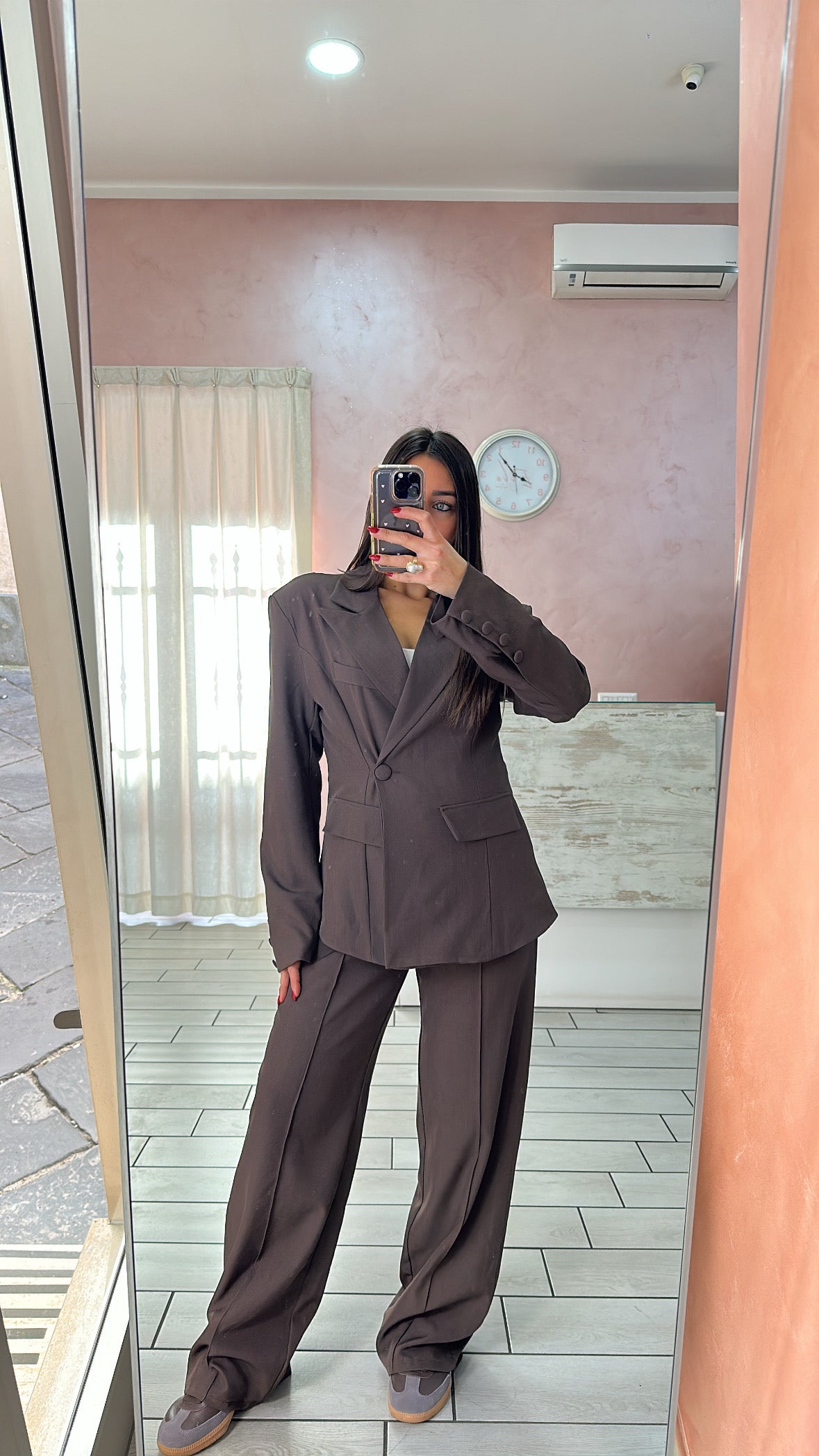 Tailleur bottone singolo