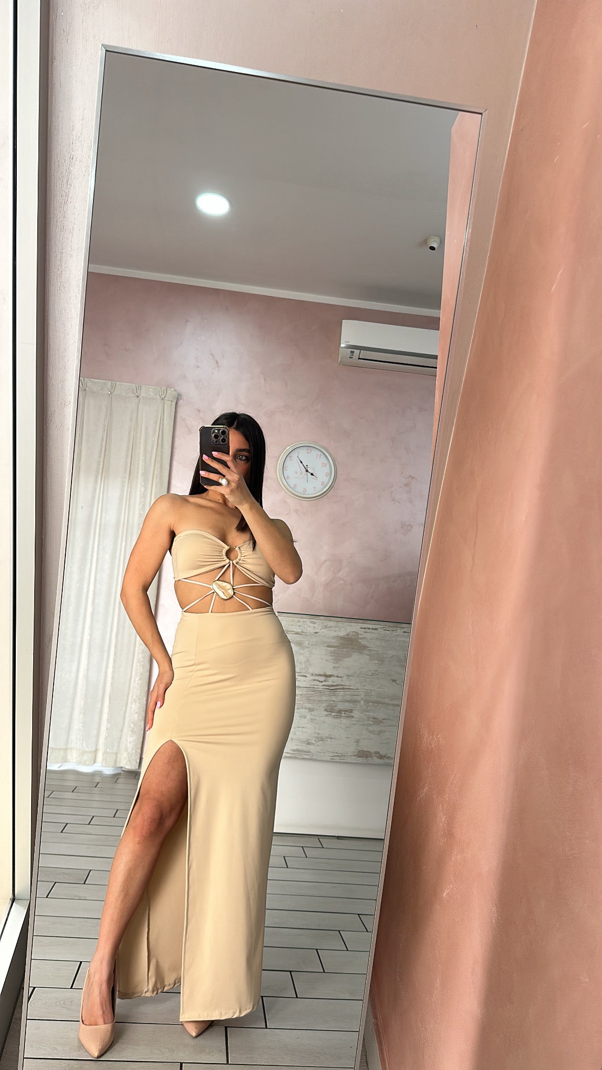 Dress fascia medaglione