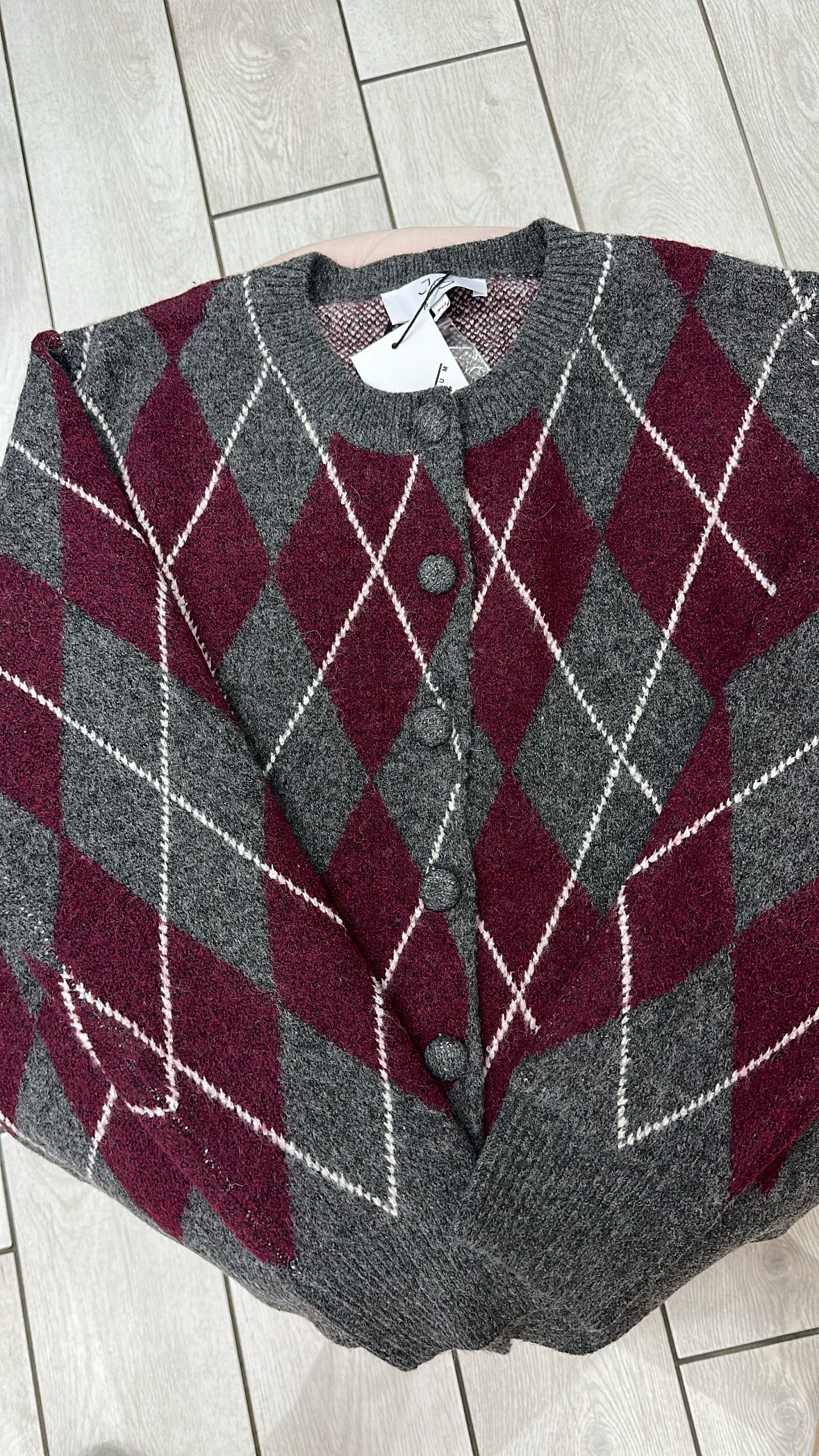 CARDIGAN ROMBI