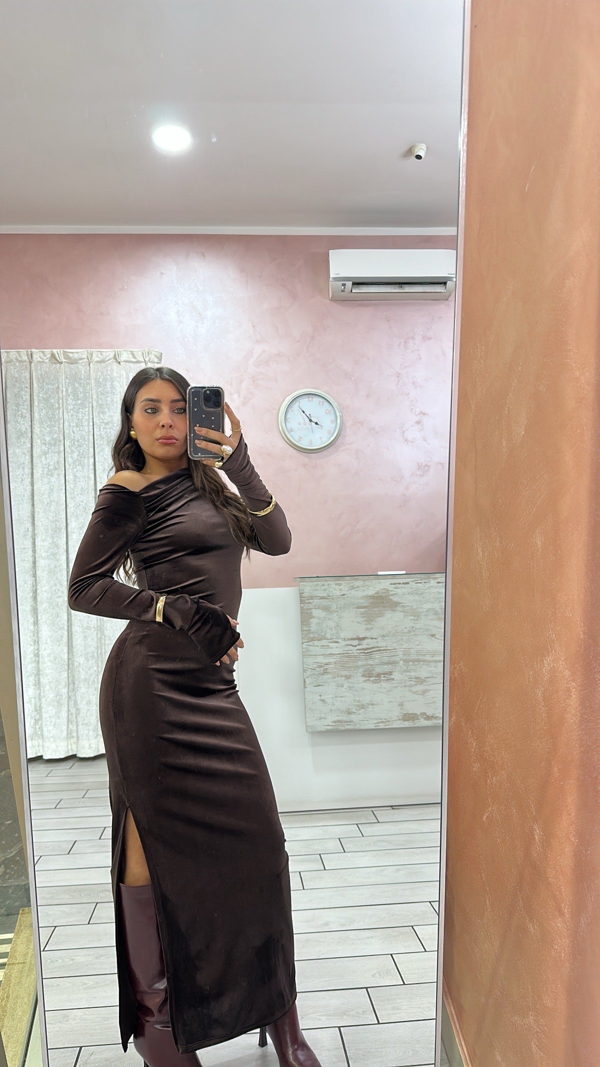 DRESS KIM VELLUTO