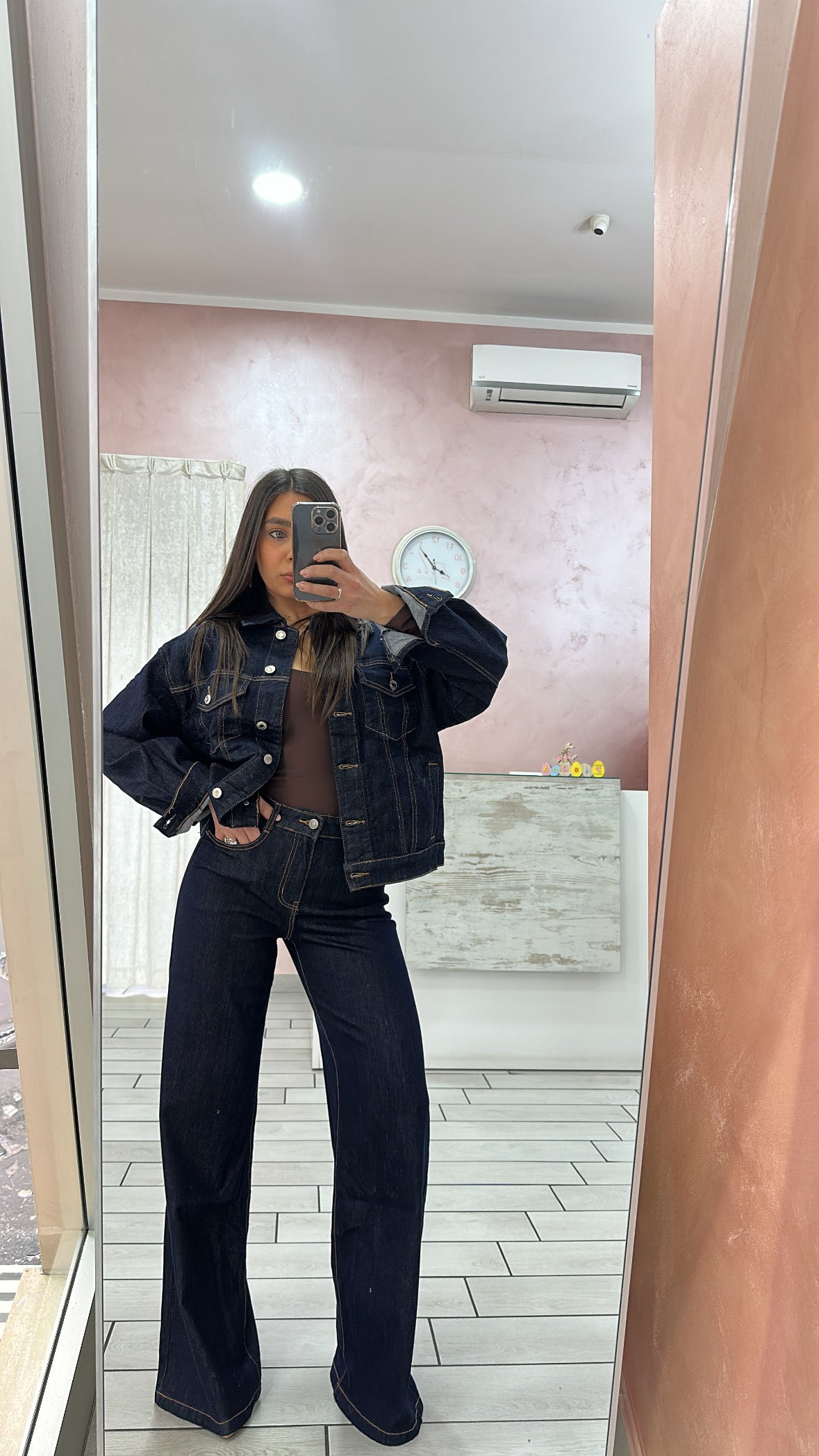 Coordset denim simply blu