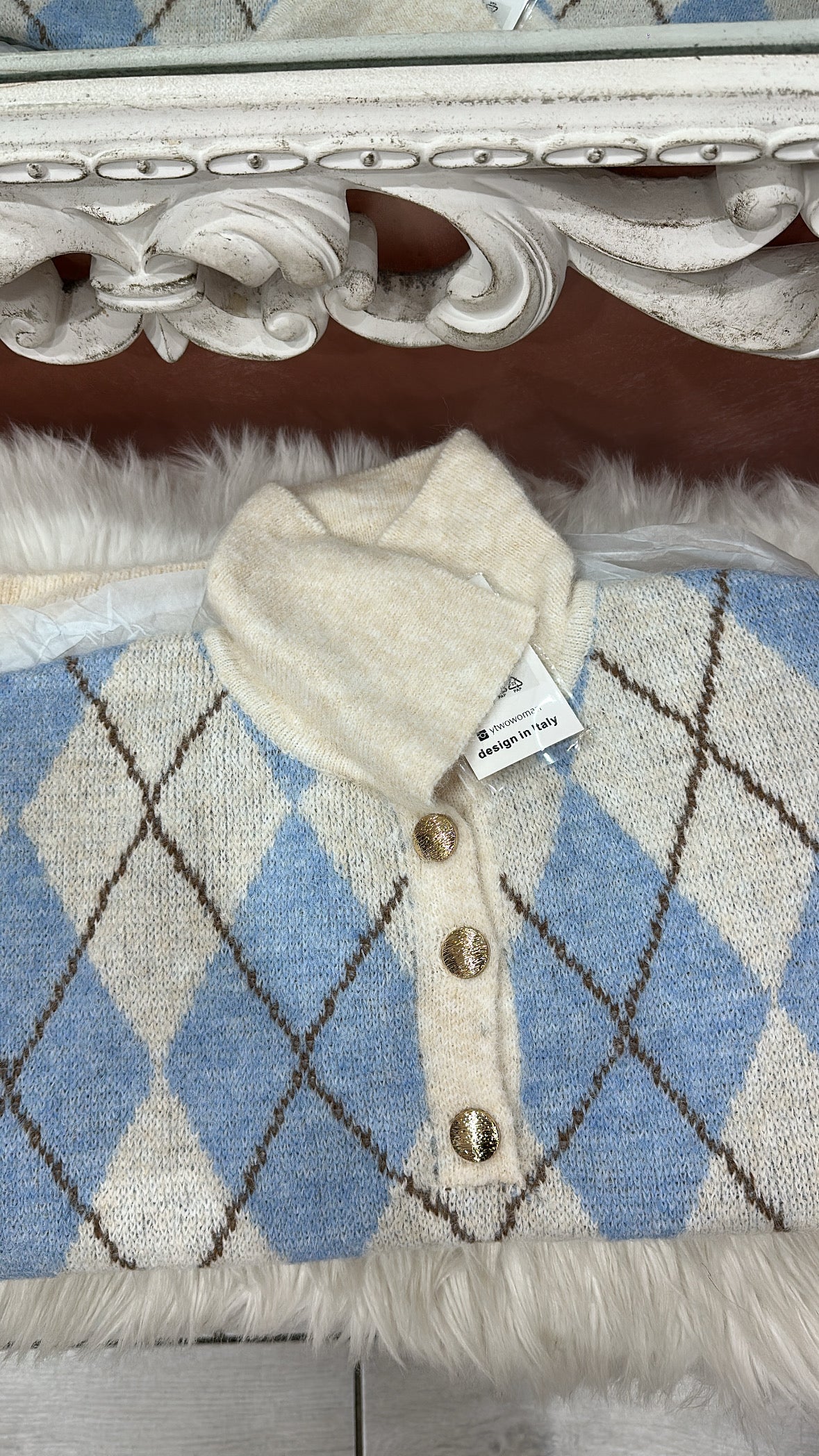 Pull rombi apéritif