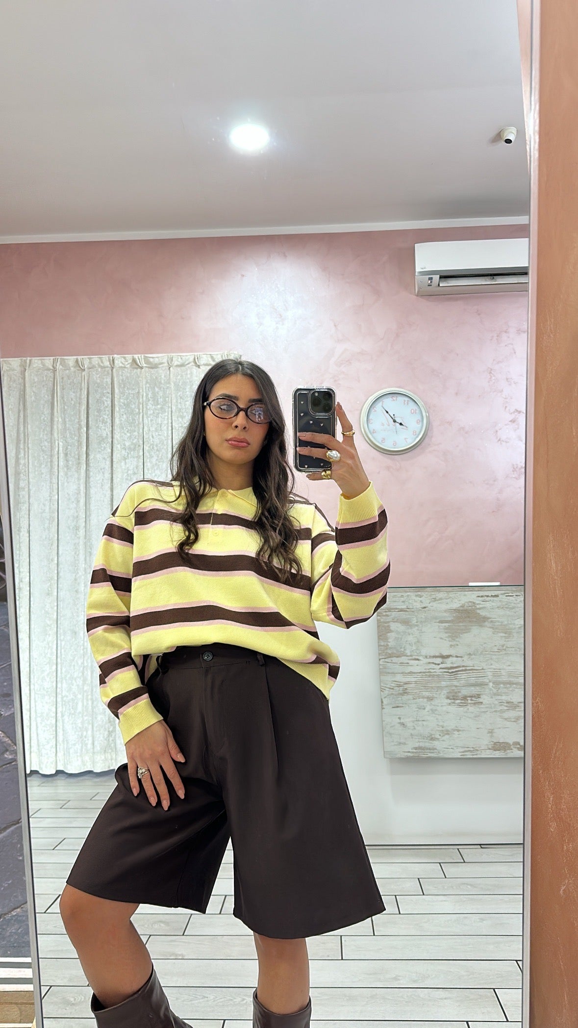 Polo rasata yellow