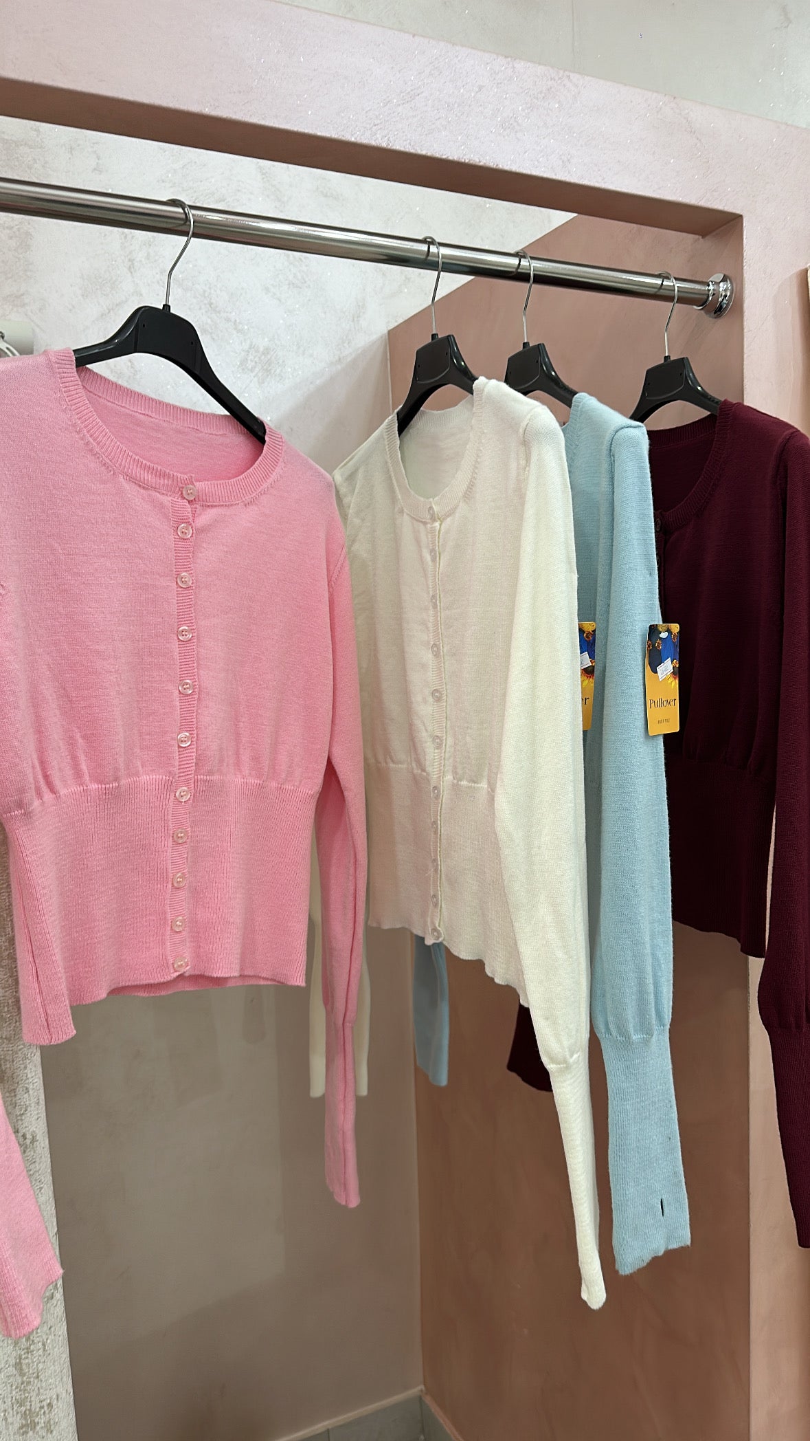 Cardigan spring bottoncini