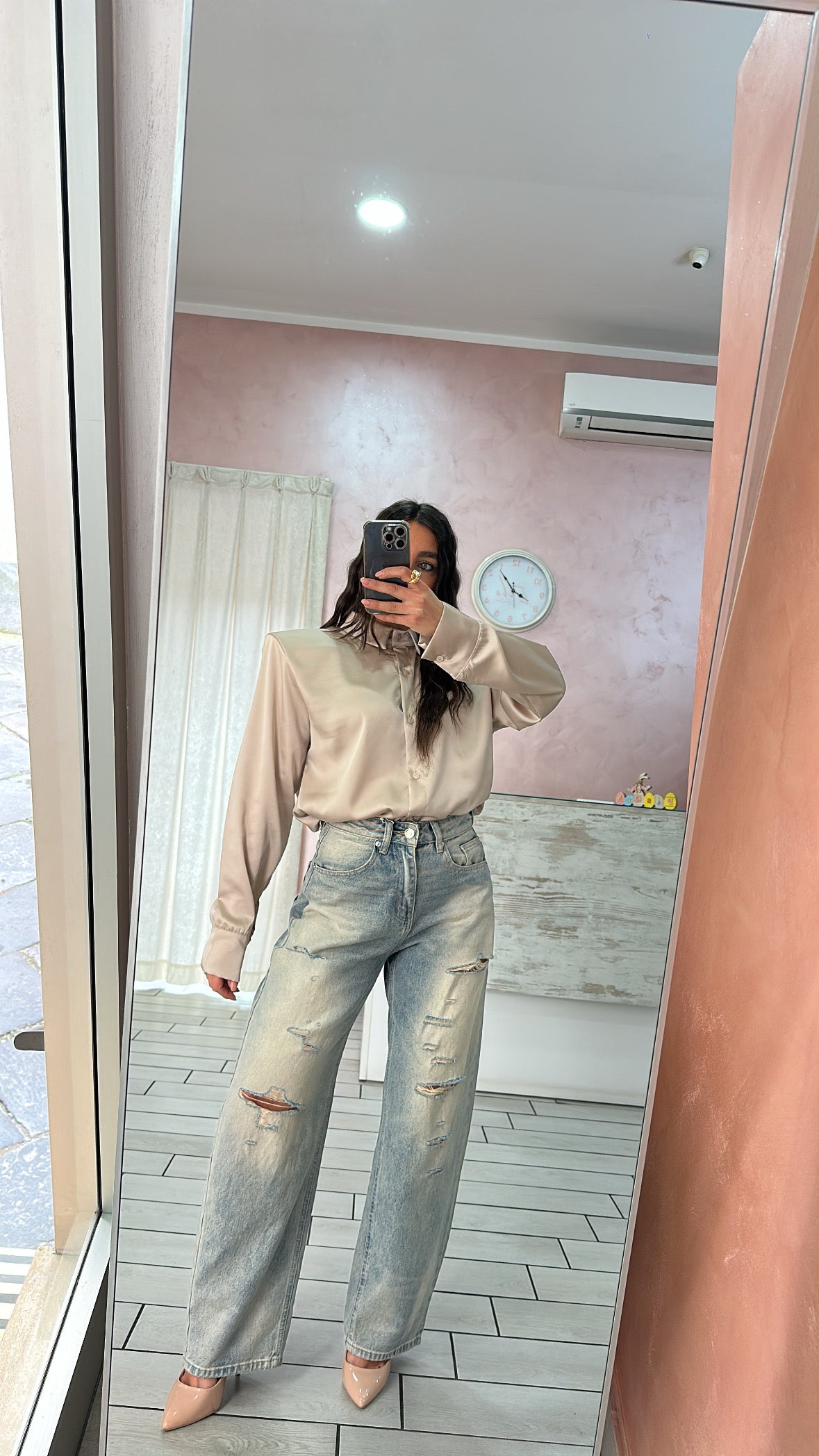 Camicia spalline the attico