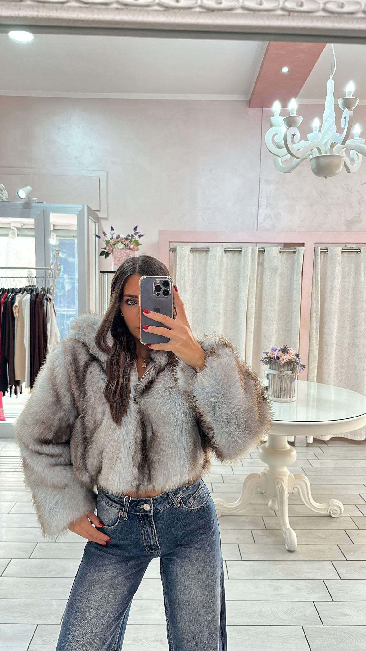 MINI ECOPELLICCIA SFUMATURE