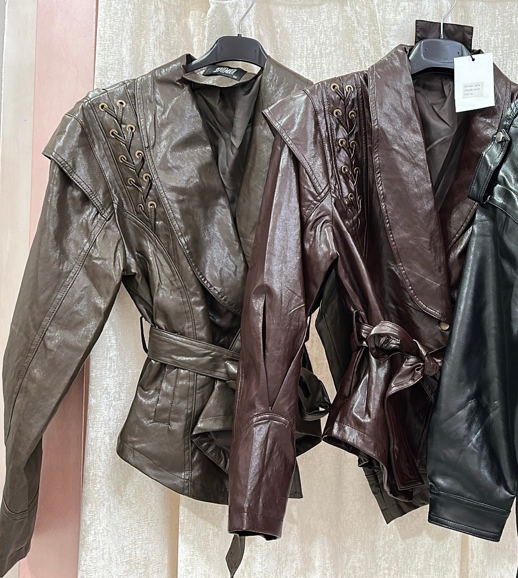 GIACCA ECOPELLE DETAILS Elle Boutique