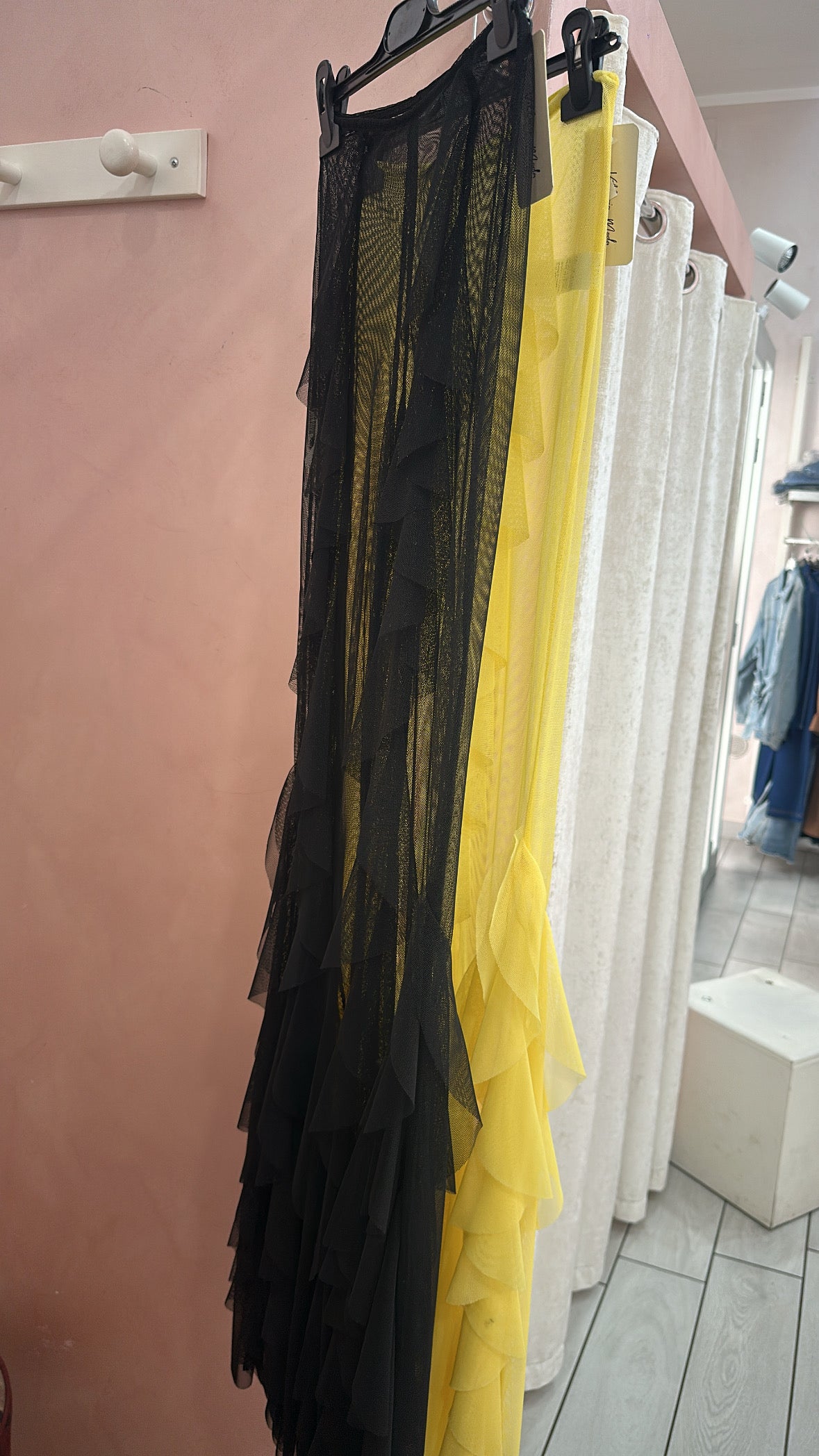 Pantalone velature rouches