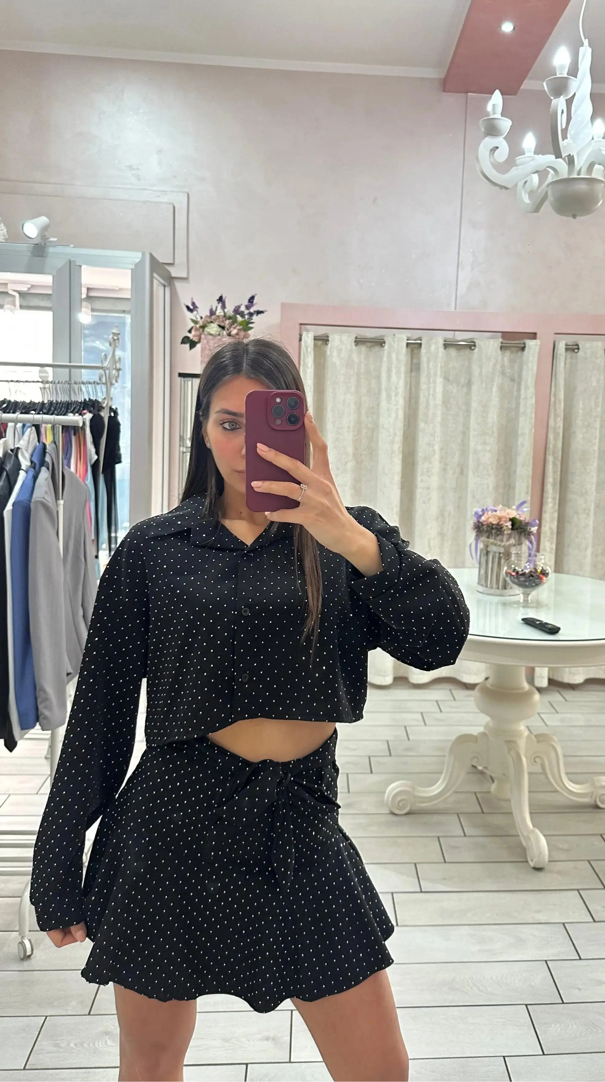 COORDINATO STRASS Elle Boutique