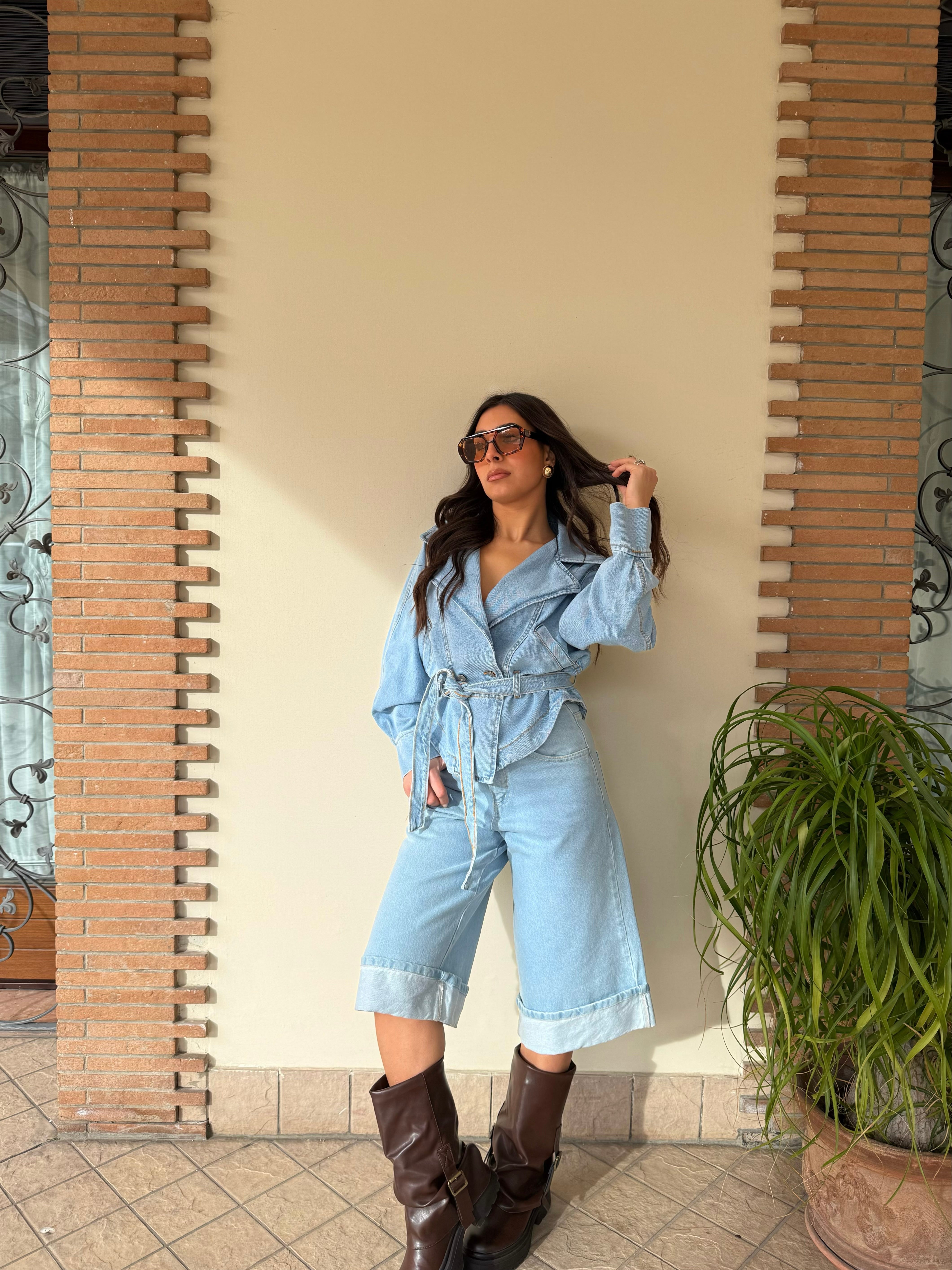 Giacca denim justwest