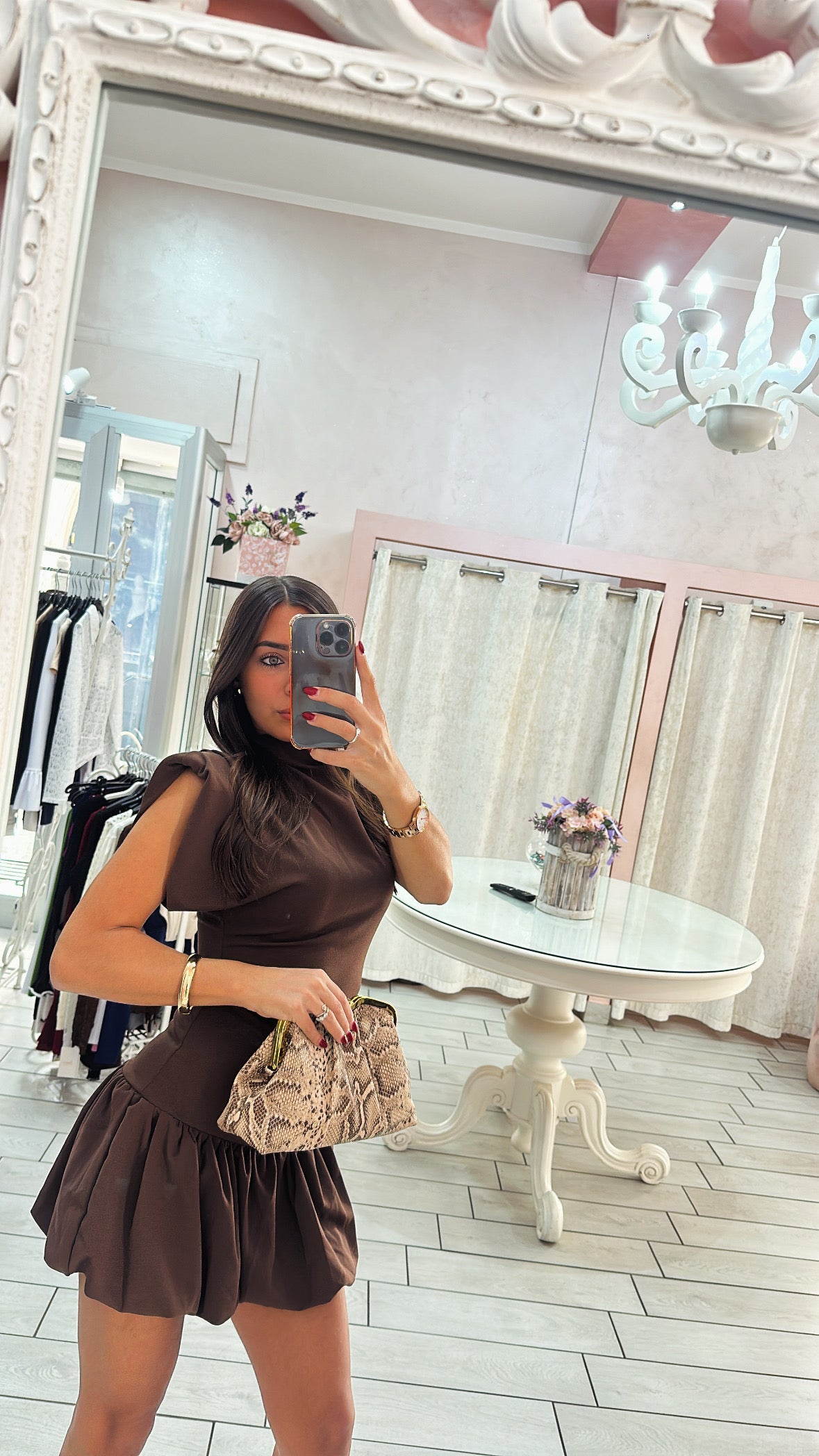 DRESS GIRO BALLOON Elle Boutique