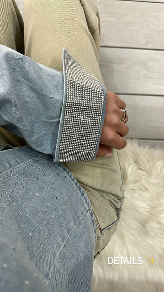 CAMICIA SHINE DENIM Elle Boutique