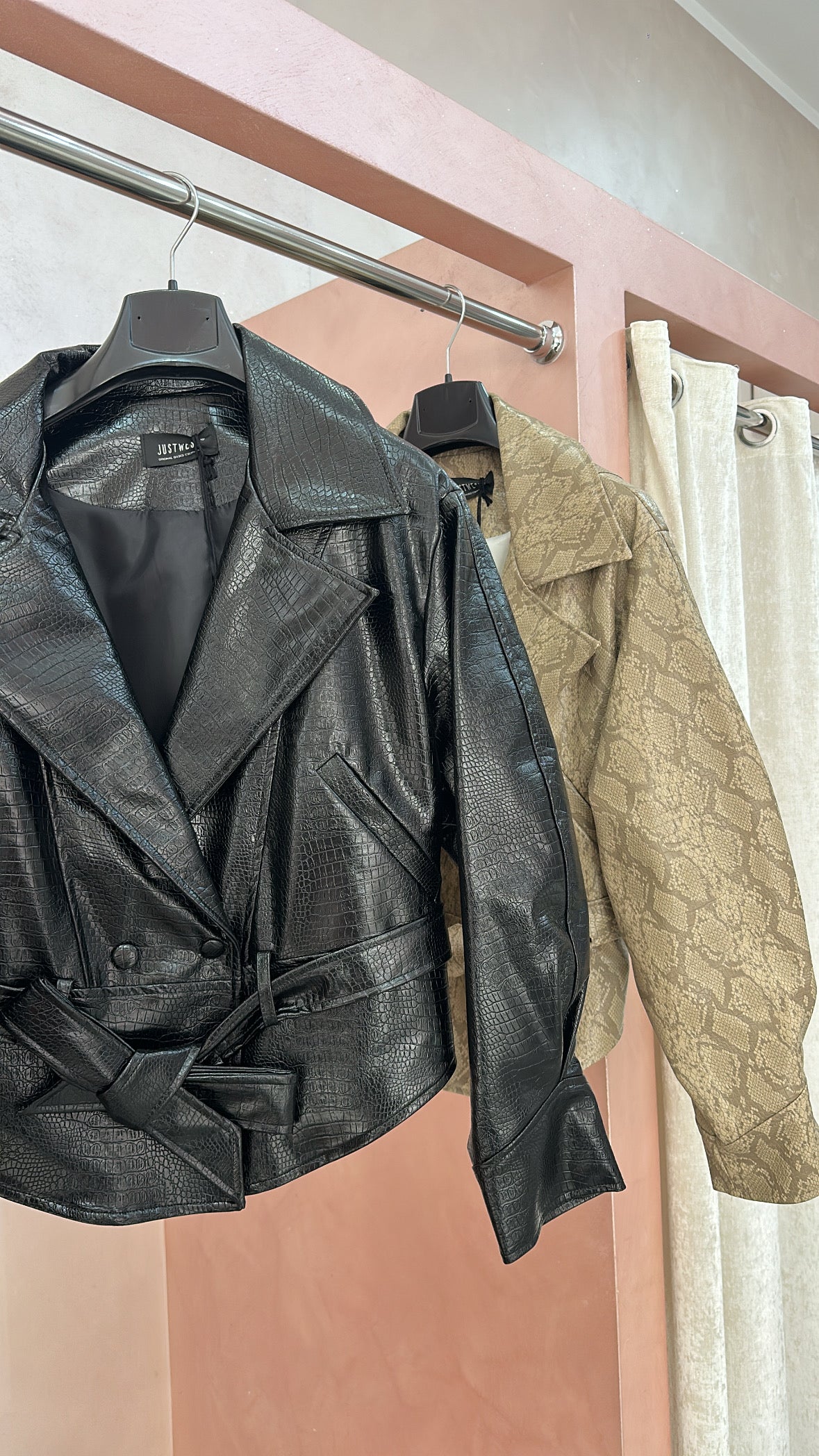 Giacca justwest coccodrillo