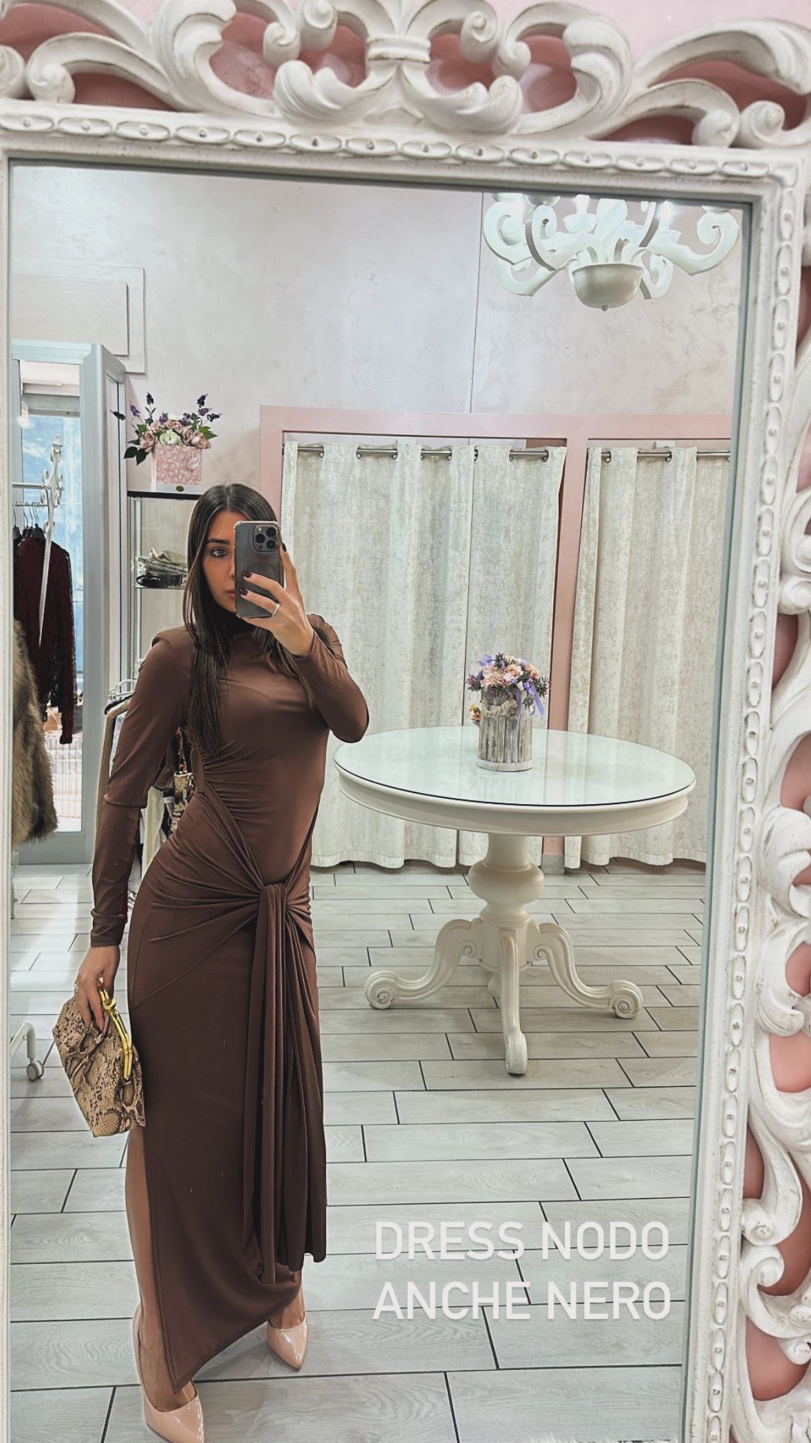 DRESS LORY NODO Elle Boutique