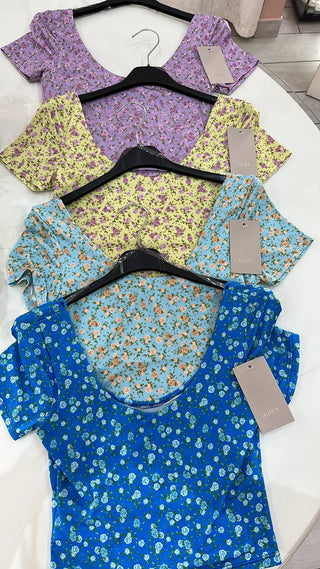 T-SHIRT FIORELLINI Elle Boutique