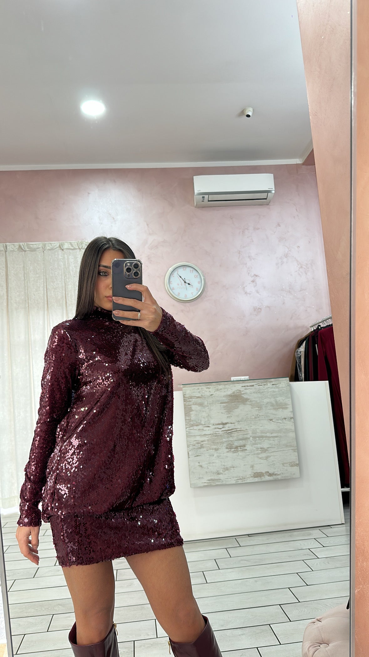 DRESS CENONE SCOLLATURA