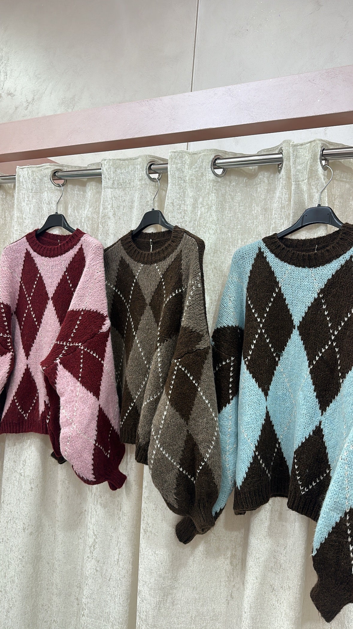 MAXI PULL ROMBI PROMO