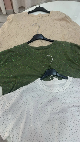 T-SHIRT STRASS Elle Boutique