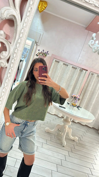 T-SHIRT STRASS Elle Boutique