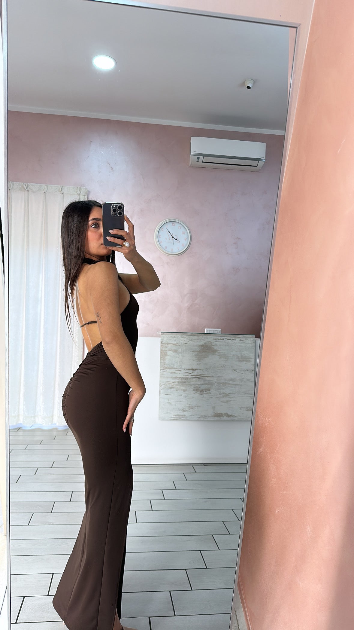 Dress americano scollatura