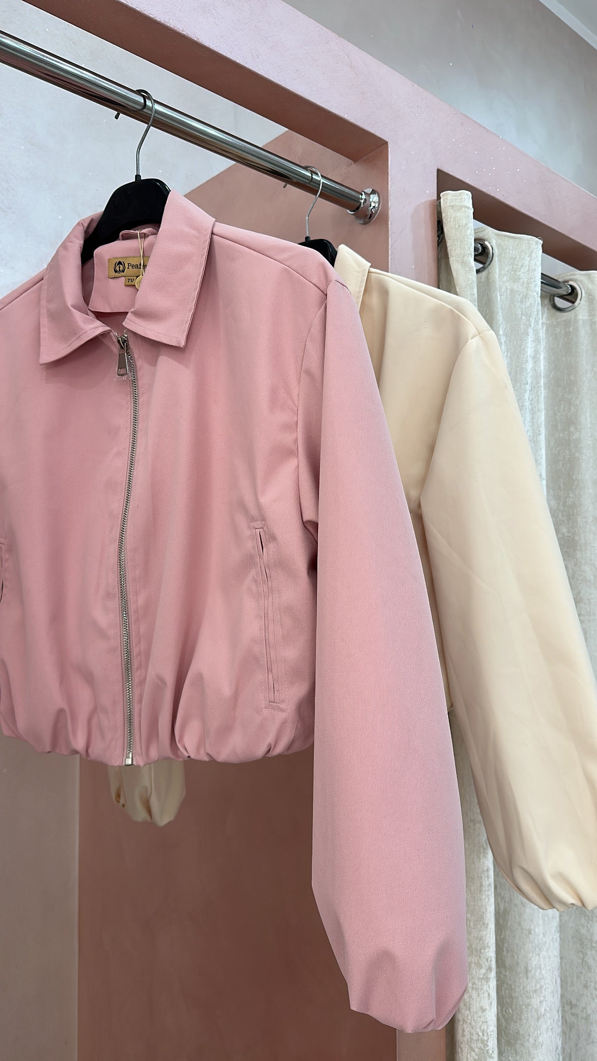 Giubbotto crop primavera