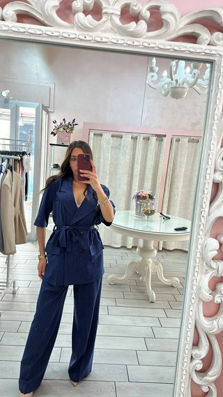 COORDSET GESSATO MEZZA MANICA Elle Boutique