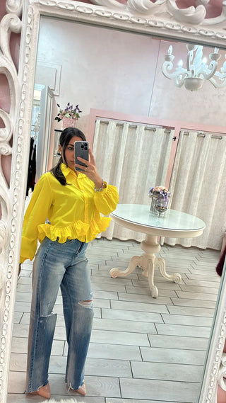 CAMICIA YELLOW Elle Boutique