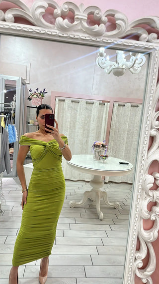 DRESS SCOLLO INCROCIO Elle Boutique