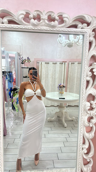 LONG DRESS WHITE Elle Boutique