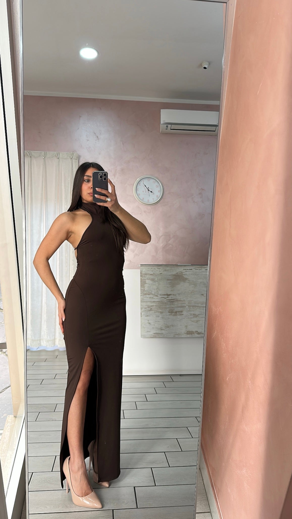 Dress americano scollatura