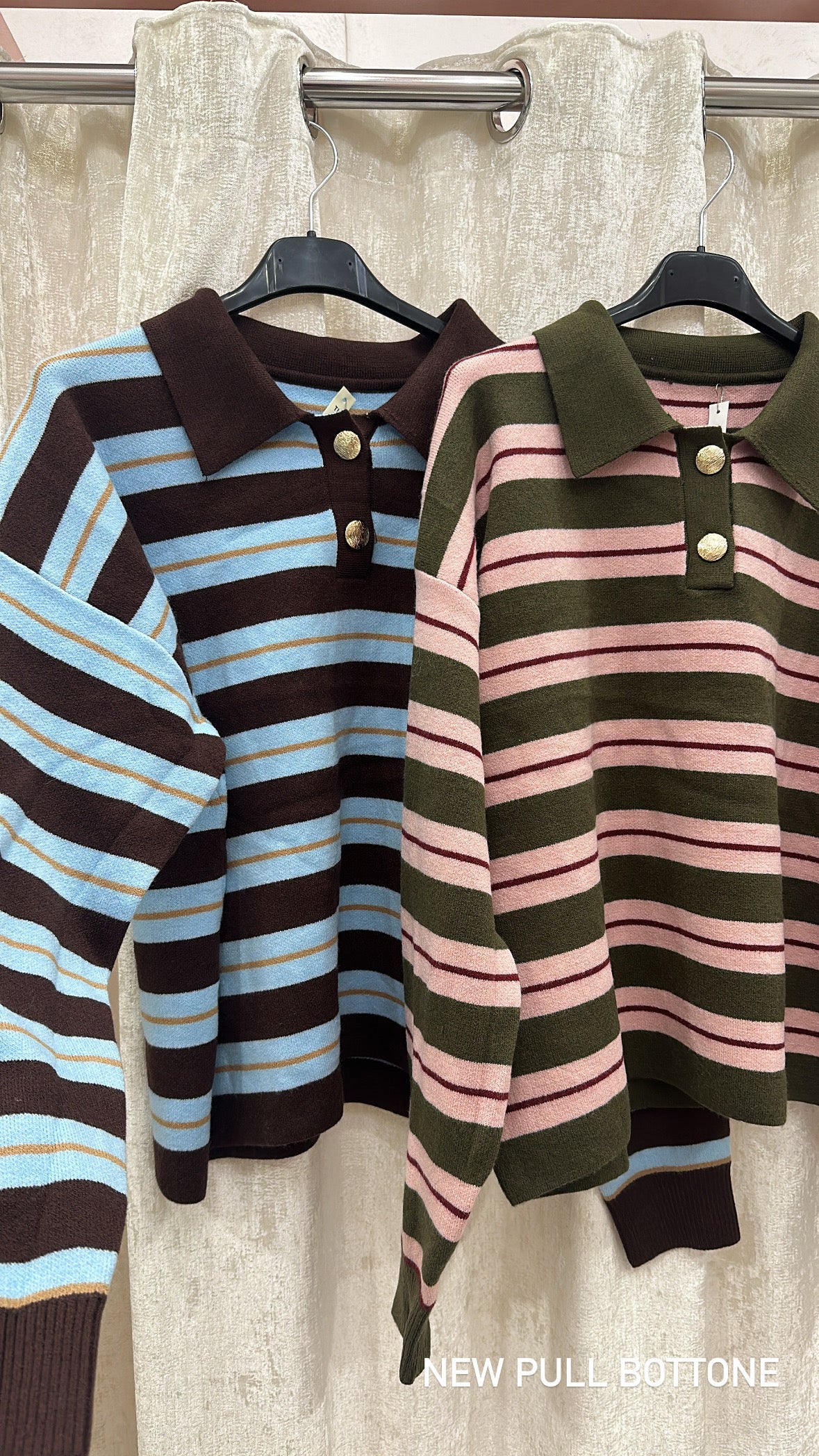 PULL COLLETTO BOTTONI