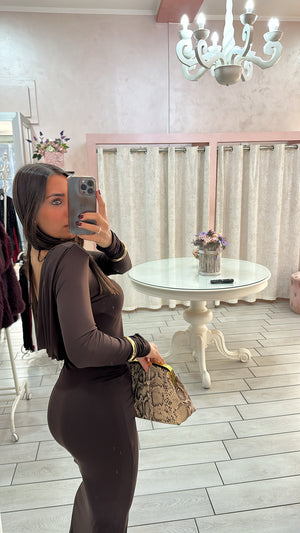 DRESS DAFNE SCOLLATURA Elle Boutique