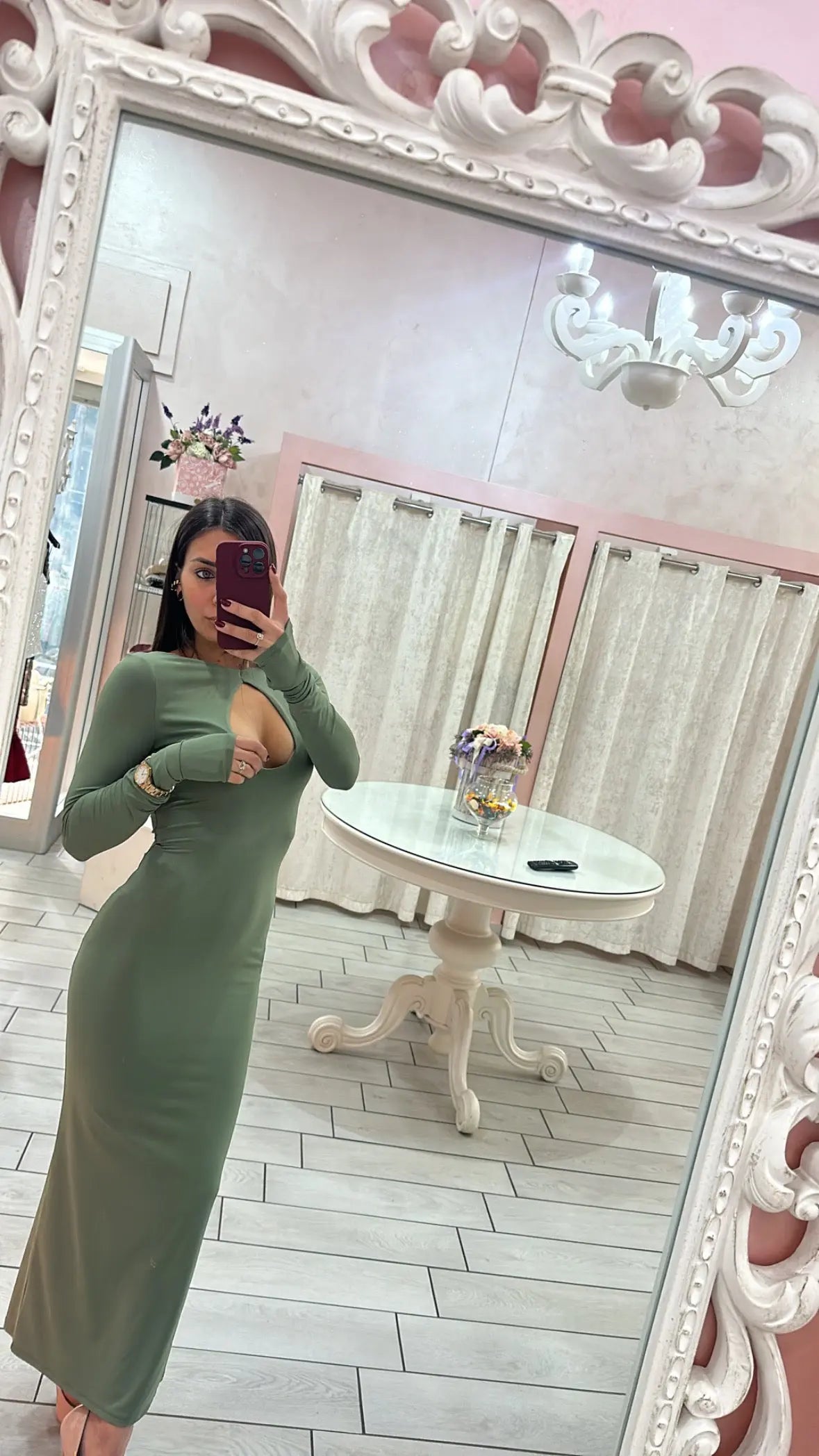 DRESS SCOLLO Elle Boutique