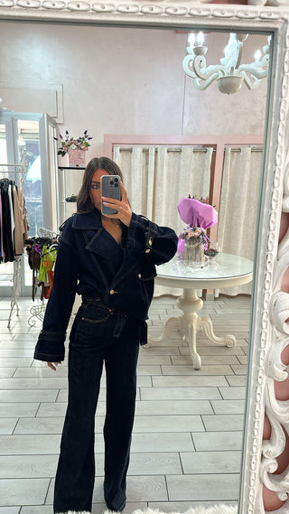 JEANS DENIM BLU SCURO Elle Boutique